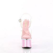 Load image into Gallery viewer, Tacones Pleaser ESTEEM-708 Transparente B. Rosa