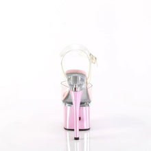 Load image into Gallery viewer, Tacones Pleaser ESTEEM-708 Transparente B. Rosa