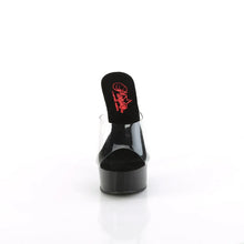 Load image into Gallery viewer, Tacones Pleaser EXCITE-601 Transparente Negro