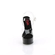 Load image into Gallery viewer, Tacones Pleaser EXCITE-608 Transparente Negro