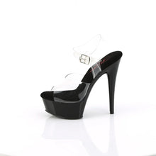 Load image into Gallery viewer, Tacones Pleaser EXCITE-608 Transparente Negro