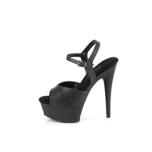 Load image into Gallery viewer, Tacones Pleaser EXCITE-609 Negro Piel Sintética
