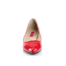 Load image into Gallery viewer, Tacones Pleaser Pink Label FAB-420 Rojo Charol