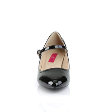 Load image into Gallery viewer, Tacones Pleaser Pink Label FAB-425 Negro Charol