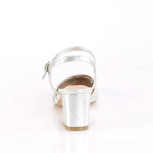 Carregar imagem no visualizador da galeria, Zapatos Fabulicious FAYE-06 Plata Shimmering Fabric