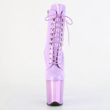 Carregar imagem no visualizador da galeria, Botas Pleaser FLAMINGO-1020 - Verniz lavanda / Cromo lavanda