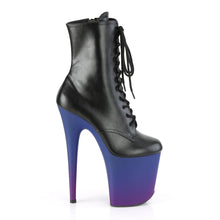 Load image into Gallery viewer, Tacones Pleaser FLAMINGO-1020BP Negro Piel Sintética