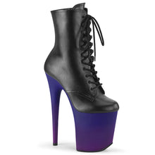 Load image into Gallery viewer, Tacones Pleaser FLAMINGO-1020BP Negro Piel Sintética