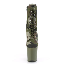 Load image into Gallery viewer, Tacones Pleaser FLAMINGO-1020CAMO Verde Camo Fabric