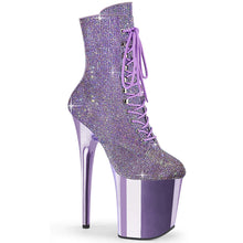 Load image into Gallery viewer, Tacones Pleaser FLAMINGO-1020CHRS Lavanda Cromo