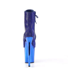 Load image into Gallery viewer, Tacones Pleaser FLAMINGO-1020CHRS Royal Azul Cromo