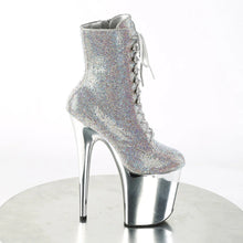 Load image into Gallery viewer, Tacones Pleaser FLAMINGO-1020CHRS Plata Cromo