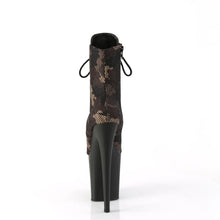 Load image into Gallery viewer, Tacones Pleaser FLAMINGO-1020CM Verde Camo Negro