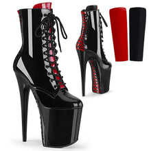 Load image into Gallery viewer, Tacones Pleaser FLAMINGO-1020FH Negro Charol