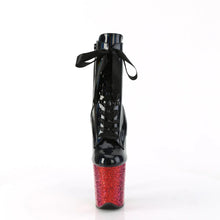 Load image into Gallery viewer, Tacones Pleaser FLAMINGO-1020HG Negro Holo Charol
