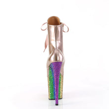 Load image into Gallery viewer, Tacones Pleaser FLAMINGO-1020HG Oro Rosa Holo