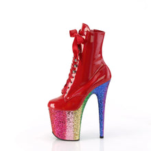 Load image into Gallery viewer, Tacones Pleaser FLAMINGO-1020HG Rojo Holo Charol