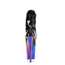 Carregar imagem no visualizador da galeria, Tacones Pleaser FLAMINGO-1020RC Negro Charol Rainbow