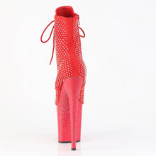 Load image into Gallery viewer, Tacones Pleaser FLAMINGO-1020RM Rojo Faux Suede