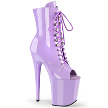 Carregar imagem no visualizador da galeria, Botas Pleaser FLAMINGO-1021 - Verniz lavanda / Lavanda