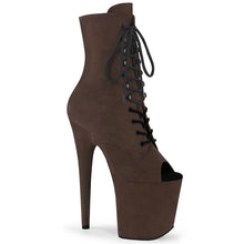 Load image into Gallery viewer, Pole Dance Boots PLEASER FLAMINGO 1021FS - VARIOUS VELVET COLORS