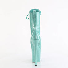 Load image into Gallery viewer, Tacones Pleaser FLAMINGO-1040GP Aguamarina Purpurina Charol