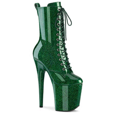 Load image into Gallery viewer, Tacones Pleaser FLAMINGO-1040GP Emerald Verde Purpurina