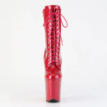 Load image into Gallery viewer, Tacones Pleaser FLAMINGO-1040GP Fuchsia Purpurina Charol