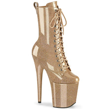 Load image into Gallery viewer, Tacones Pleaser FLAMINGO-1040GP Dorado Purpurina Charol