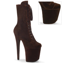 Load image into Gallery viewer, Tacones Pleaser FLAMINGO-1045VEL Marrón Velvet M