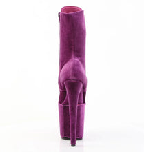 Load image into Gallery viewer, Tacones Pleaser FLAMINGO-1045VEL Morado Velvet