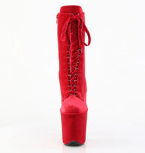 Carregar imagem no visualizador da galeria, Tacones Pleaser FLAMINGO-1045VEL Rojo Velvet