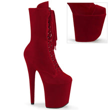 Carregar imagem no visualizador da galeria, Tacones Pleaser FLAMINGO-1045VEL Rojo Velvet