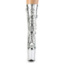 Carregar imagem no visualizador da galeria, Tacones Pleaser FLAMINGO-1053 Plata Pu