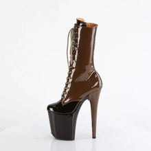 Load image into Gallery viewer, Tacones Pleaser FLAMINGO-1054DC Moca Coffee Charol