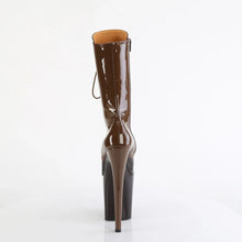 Load image into Gallery viewer, Tacones Pleaser FLAMINGO-1054DC Moca Coffee Charol
