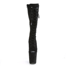 Load image into Gallery viewer, Tacones Pleaser FLAMINGO-2051FS Negro Faux Suede