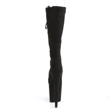 Load image into Gallery viewer, Tacones Pleaser FLAMINGO-2051FS Negro Faux Suede