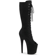 Load image into Gallery viewer, Tacones Pleaser FLAMINGO-2051FS Negro Faux Suede