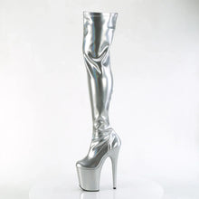 Load image into Gallery viewer, Tacones Pleaser FLAMINGO-3000HWR Plata Str. Holo
