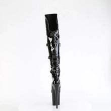 Cargar imagen en el visor de la galería, Tacones Pleaser FLAMINGO-3018 Negro Str. Charol