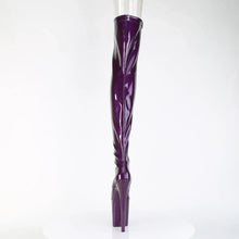 Cargar imagen en el visor de la galería, Tacones Pleaser FLAMINGO-3021GP Morado Purpurina Charol