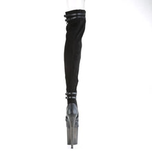 Load image into Gallery viewer, Tacones Pleaser FLAMINGO-3027 Negro Faux Suede