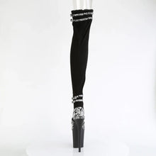 Load image into Gallery viewer, Tacones Pleaser FLAMINGO-3027SP Negro Faux Suede