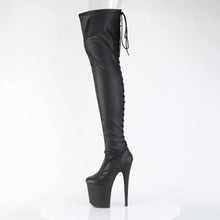 Cargar imagen en el visor de la galería, Tacones Pleaser FLAMINGO-3850 Negro Str. Piel