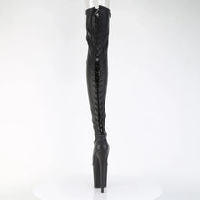Cargar imagen en el visor de la galería, Tacones Pleaser FLAMINGO-3850 Negro Str. Piel
