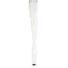 Cargar imagen en el visor de la galería, Tacones Pleaser FLAMINGO-3850 Blanco Str. Charol