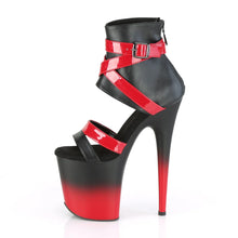 Load image into Gallery viewer, Tacones Pleaser FLAMINGO-800-15 Negro Piel Sintética
