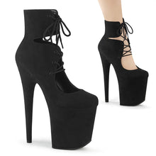Load image into Gallery viewer, Zapatos Pleaser FLAMINGO-800-22 Negro Faux Suede