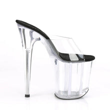 Load image into Gallery viewer, Tacones Pleaser FLAMINGO-801 Transparente Negro